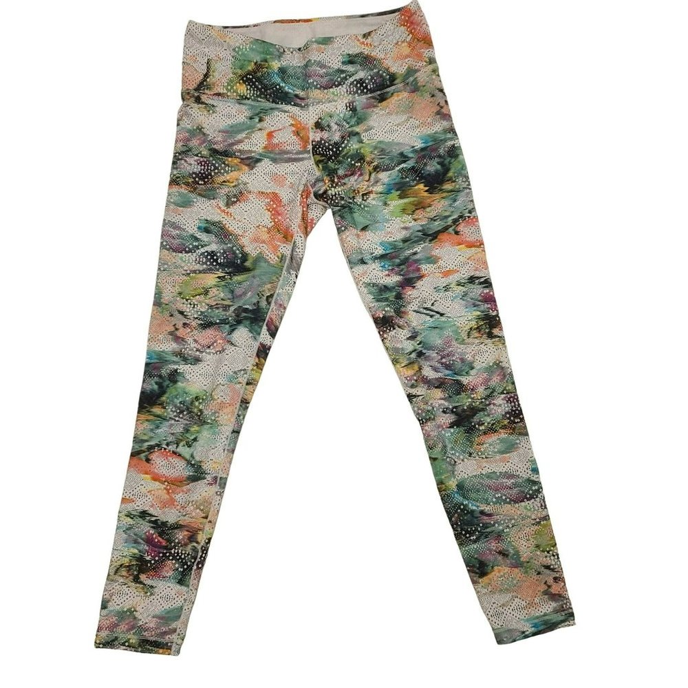 Prana Pillar Printed Leggings Yoga Workout Women's Small S
